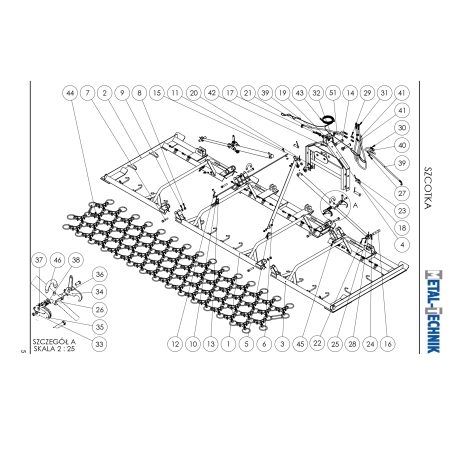 Katalog części zamiennych Włóka 2 siłowniki 5000-4